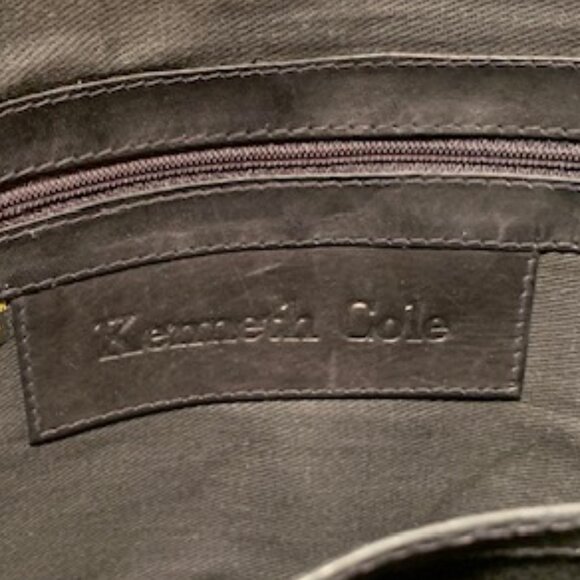 2 x *HP* Kenneth Cole black and white leather shoulder bag. NWOT - Picture 2 of 14